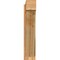 Ekena Millwork Traditional Block Rough Sawn Outlooker, Western Red Cedar, 8"W x 38"D x 38"H OUT08X38X38TRA05RWR - alternate 4